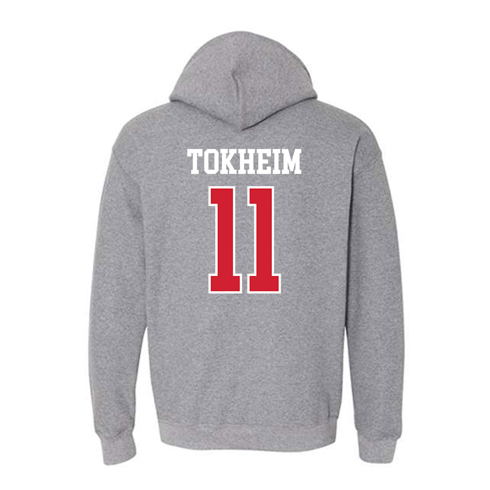Nebraska - NCAA Softball : Talia Tokheim - Hooded Sweatshirt Sports Shersey