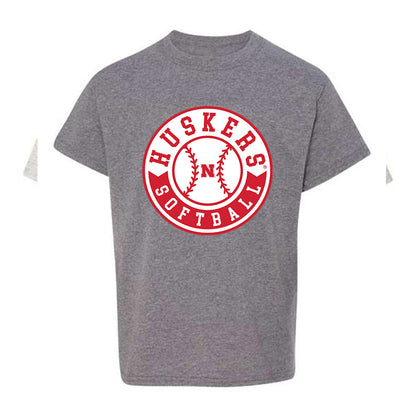 Nebraska - NCAA Softball : Malia Thoms - Youth T-Shirt Sports Shersey