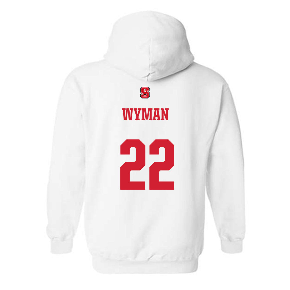 NC State - NCAA Softball : Rylee Wyman - Hooded Sweatshirt Classic Shersey
