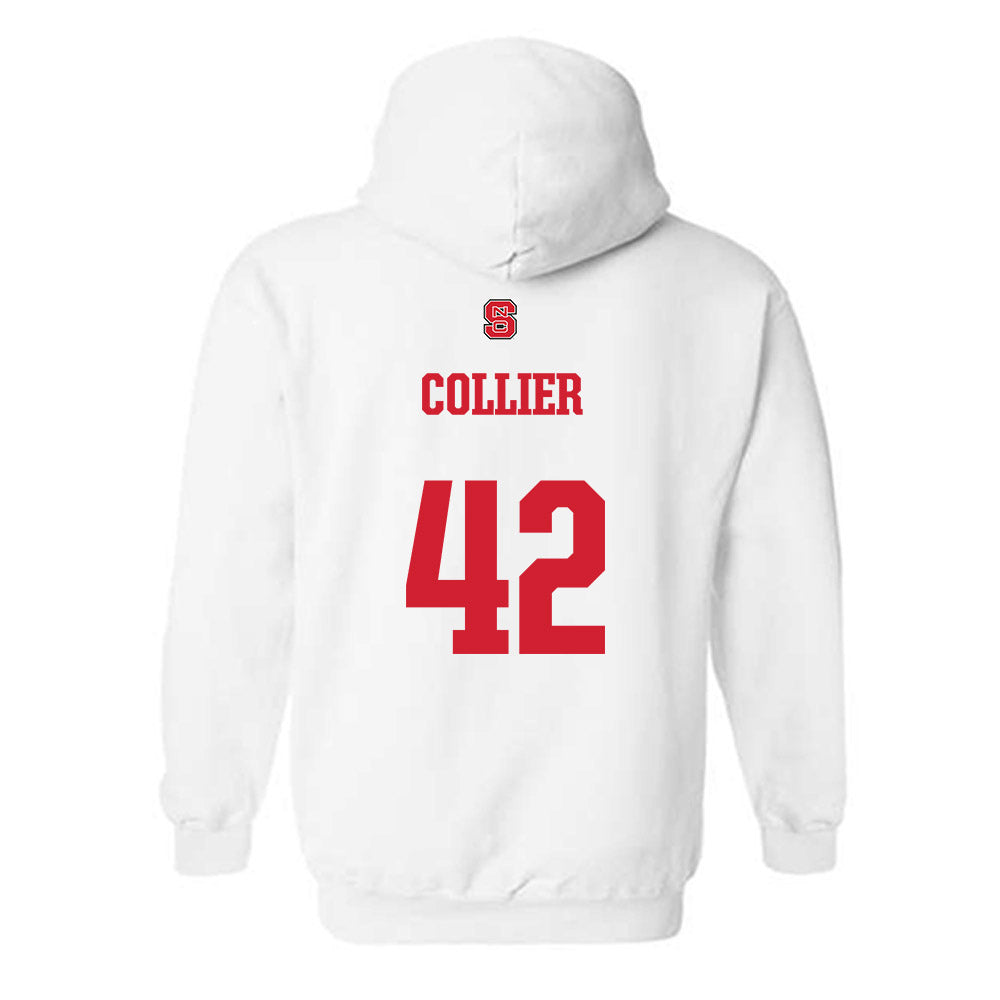 NC State - NCAA Women's Basketball : Mallory Collier - Hooded Sweatshirt Classic Shersey