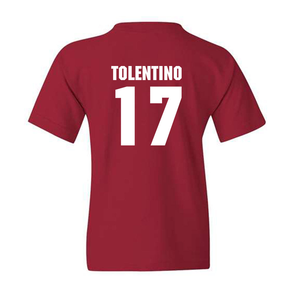 NC State - NCAA Men's Soccer : Caden Tolentino Youth T-Shirt