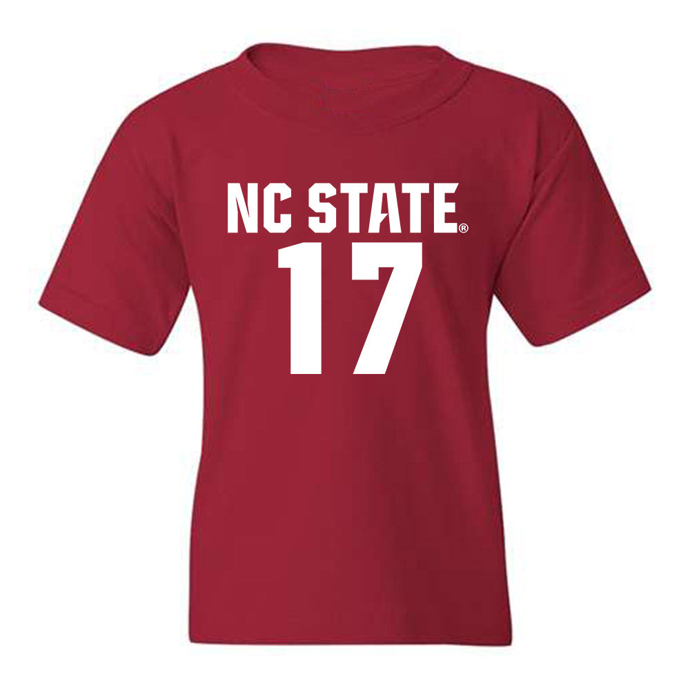 NC State - NCAA Men's Soccer : Caden Tolentino Youth T-Shirt