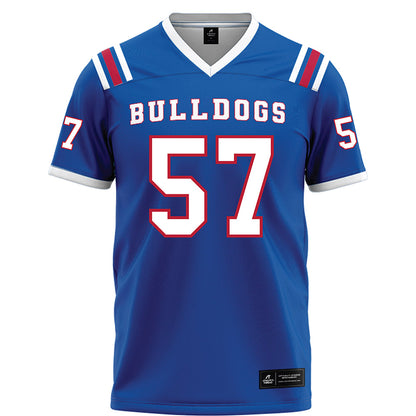 LA Tech - NCAA Football : Jadon Smith - Blue Jersey