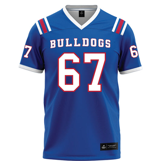 LA Tech - NCAA Football : Brett Canis - Blue Jersey