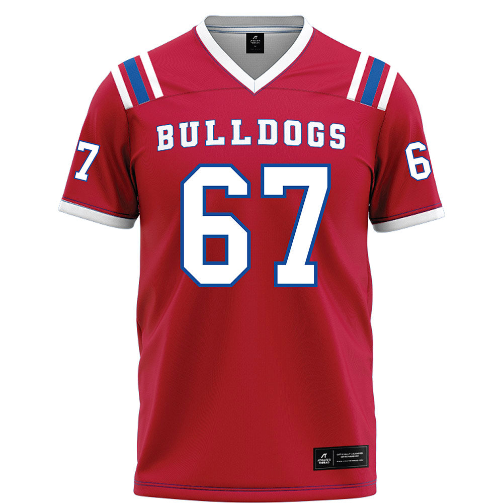 LA Tech - NCAA Football : Brett Canis - Red Jersey