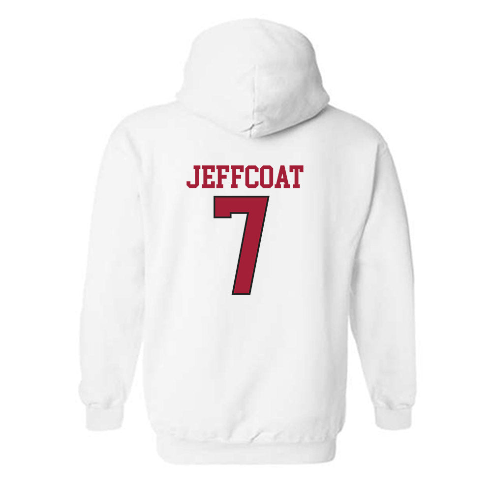 Arkansas - NCAA Football : Trajan Jeffcoat Hooded Sweatshirt