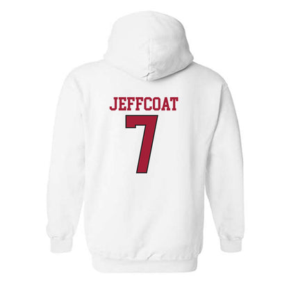 Arkansas - NCAA Football : Trajan Jeffcoat Hooded Sweatshirt