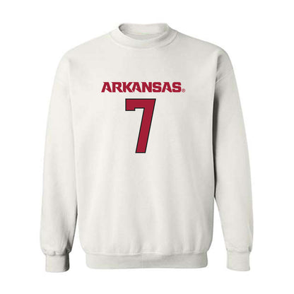 Arkansas - NCAA Football : Trajan Jeffcoat Sweatshirt