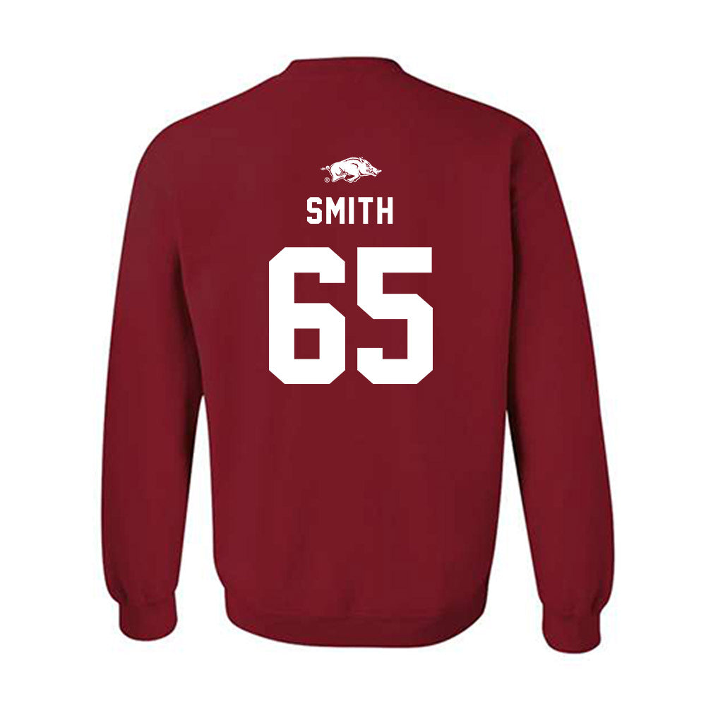 Arkansas - NCAA Football : Aaron Smith - Sweatshirt