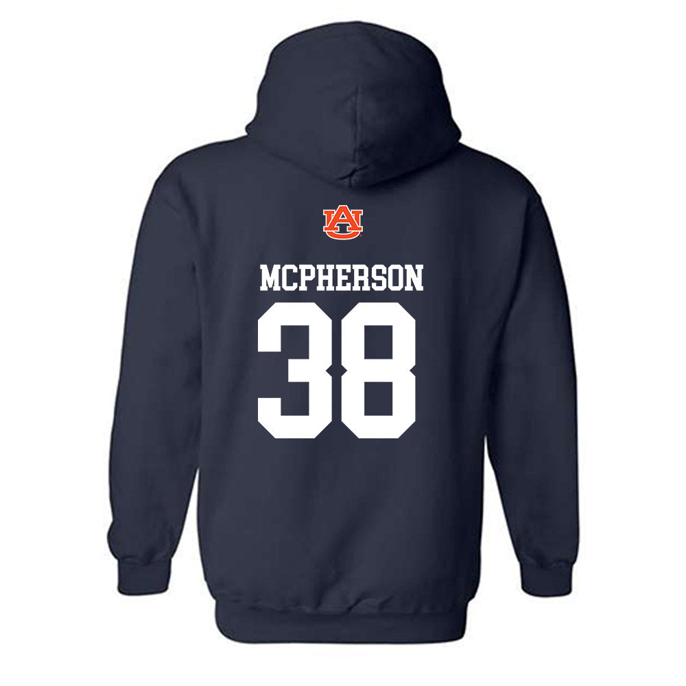 Auburn - NCAA Football : Alex McPherson - Replica Shersey Hooded Sweatshirt