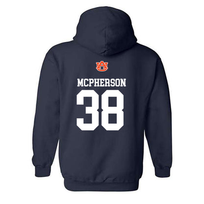 Auburn - NCAA Football : Alex McPherson - Replica Shersey Hooded Sweatshirt