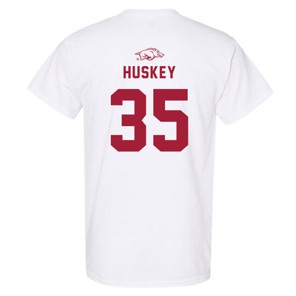 Arkansas - NCAA Baseball : Jordan Huskey - T-Shirt Replica Shersey