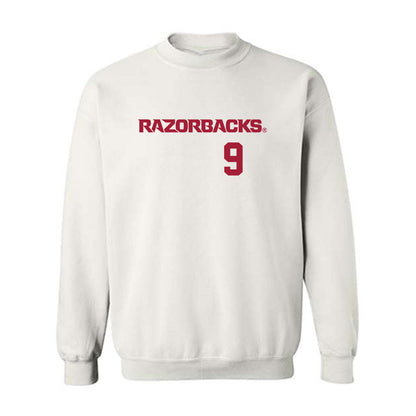 Arkansas - NCAA Baseball : John Bolton - Crewneck Sweatshirt Replica Shersey