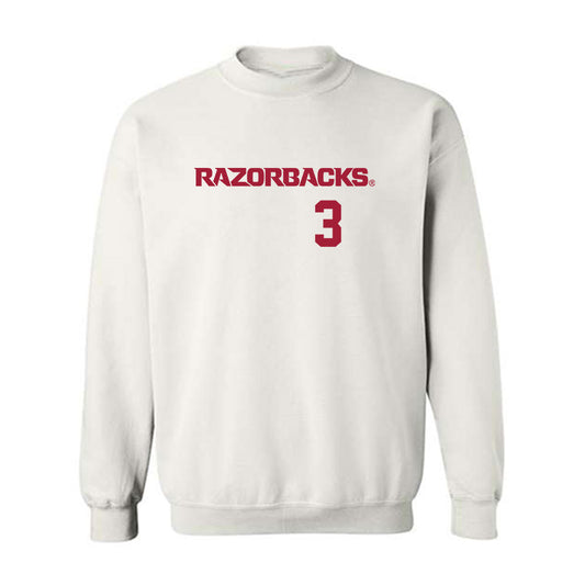 Arkansas - NCAA Baseball : Nolan Souza - Crewneck Sweatshirt Replica Shersey