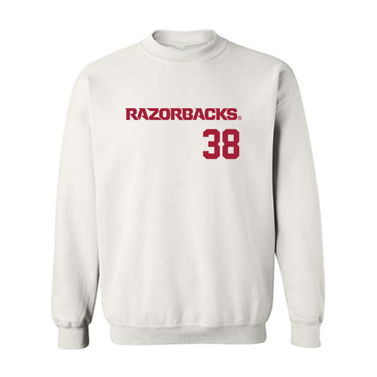 Arkansas - NCAA Baseball : Colin Fisher - Crewneck Sweatshirt Replica Shersey