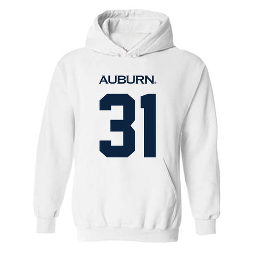 Auburn - NCAA Football : Justin Gordon Replica Shersey Hooded Sweatshirt