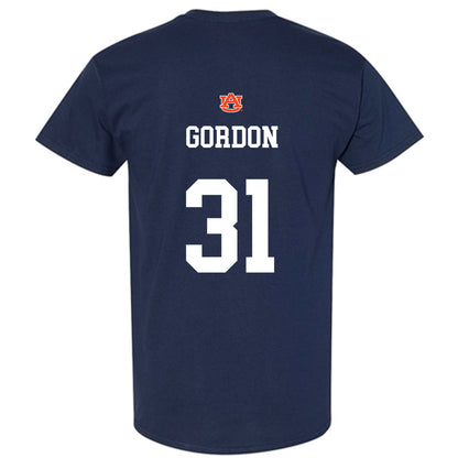 Auburn - NCAA Football : Justin Gordon Short Sleeve T-Shirt