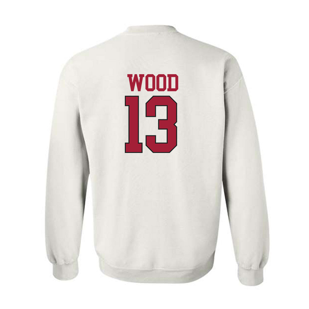Arkansas - NCAA Softball : Kasey Wood - Crewneck Sweatshirt Replica Shersey