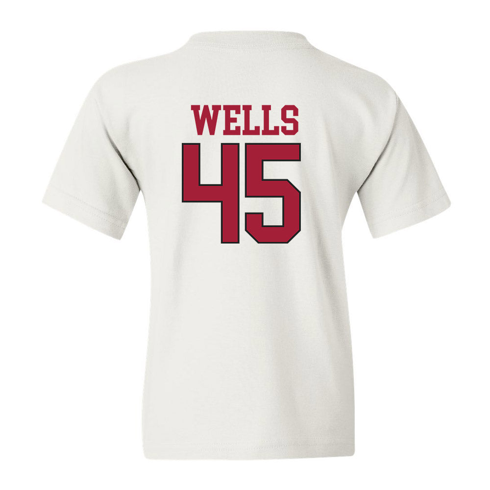 Arkansas - NCAA Softball : Jayden Wells - Youth T-Shirt Replica Shersey