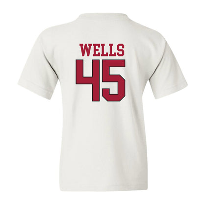Arkansas - NCAA Softball : Jayden Wells - Youth T-Shirt Replica Shersey