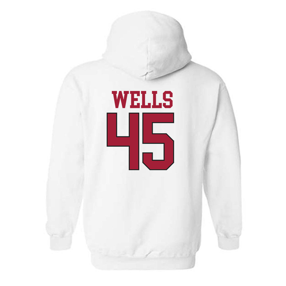 Arkansas - NCAA Softball : Jayden Wells - Hooded Sweatshirt Replica Shersey