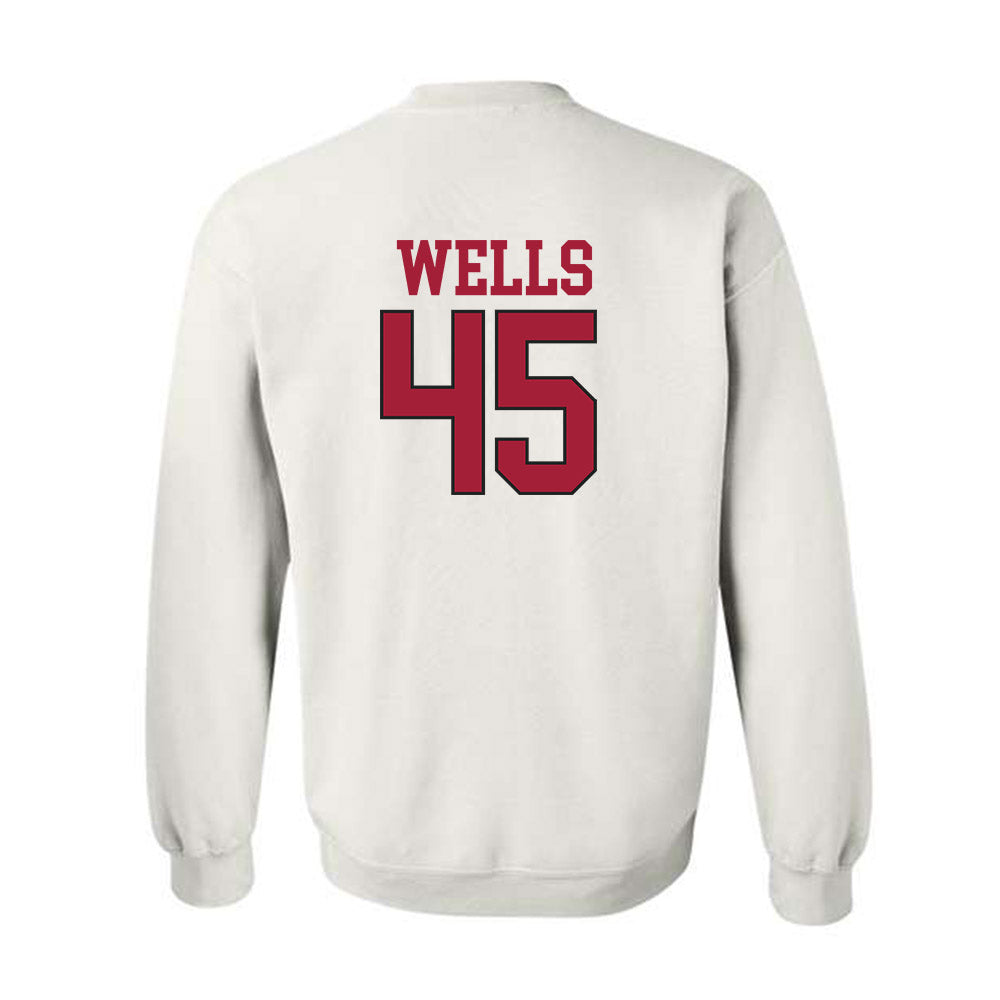 Arkansas - NCAA Softball : Jayden Wells - Crewneck Sweatshirt Replica Shersey