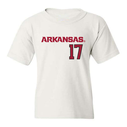 Arkansas - NCAA Softball : Kennedy Miller - Youth T-Shirt Replica Shersey