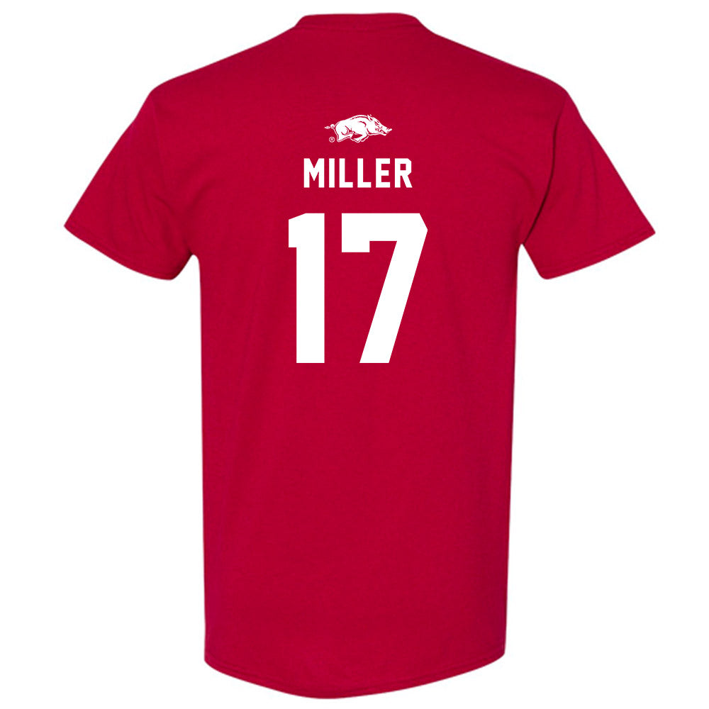 Arkansas - NCAA Softball : Kennedy Miller - T-Shirt Replica Shersey