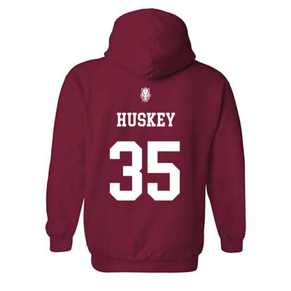 Arkansas - NCAA Baseball : Jordan Huskey - Hooded Sweatshirt Classic Shersey