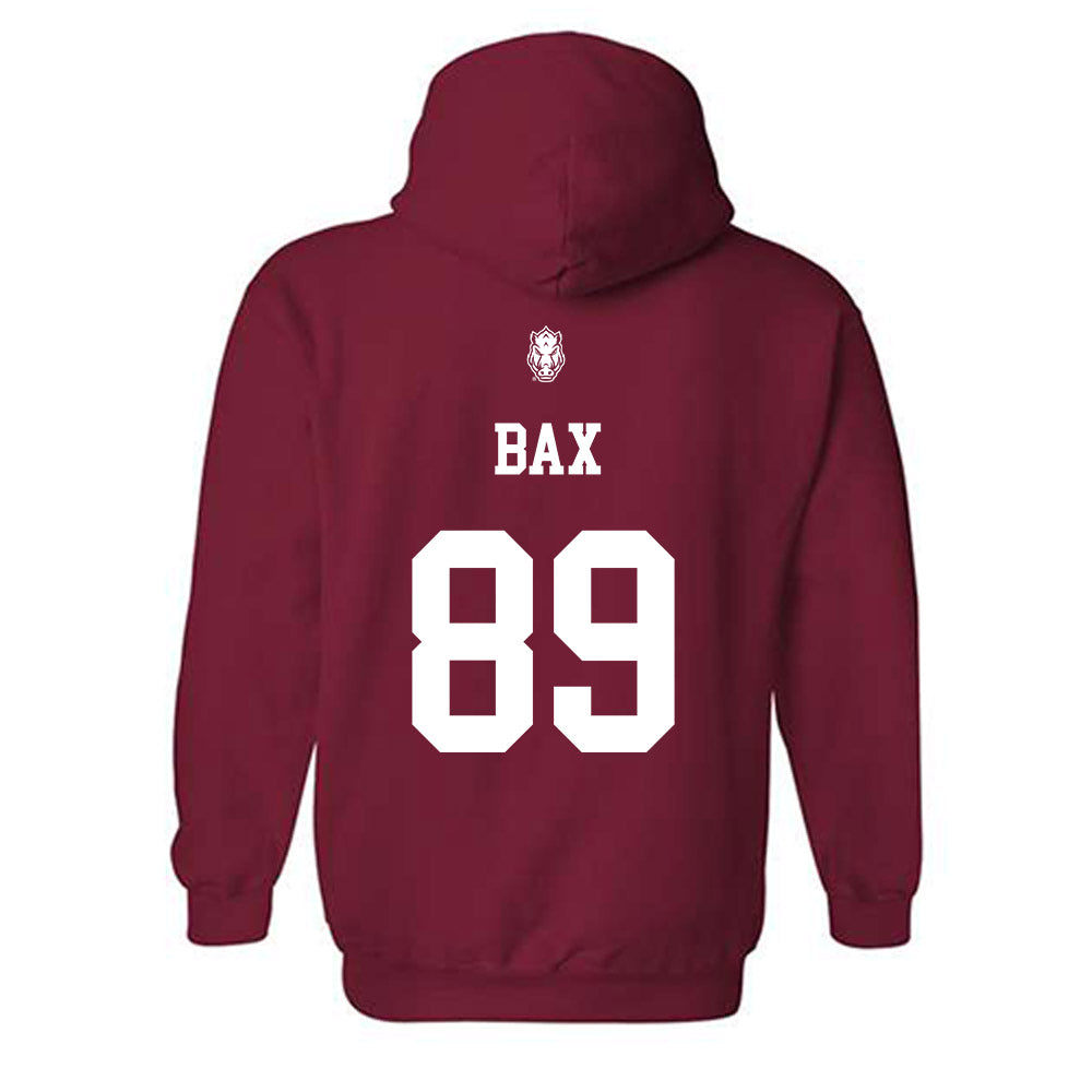 Arkansas - NCAA Football : Nathan Bax - Hooded Sweatshirt