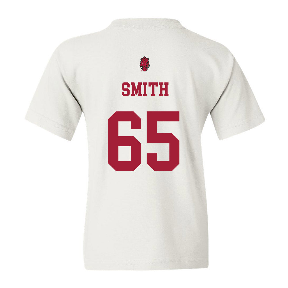 Arkansas - NCAA Football : Aaron Smith - Youth T-Shirt