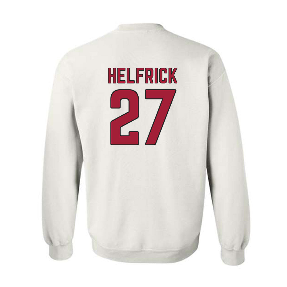 Arkansas - NCAA Baseball : Ryder Helfrick - Crewneck Sweatshirt Sports Shersey