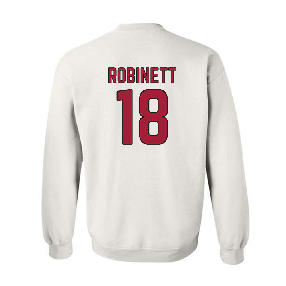 Arkansas - NCAA Baseball : Reese Robinett - Crewneck Sweatshirt Sports Shersey