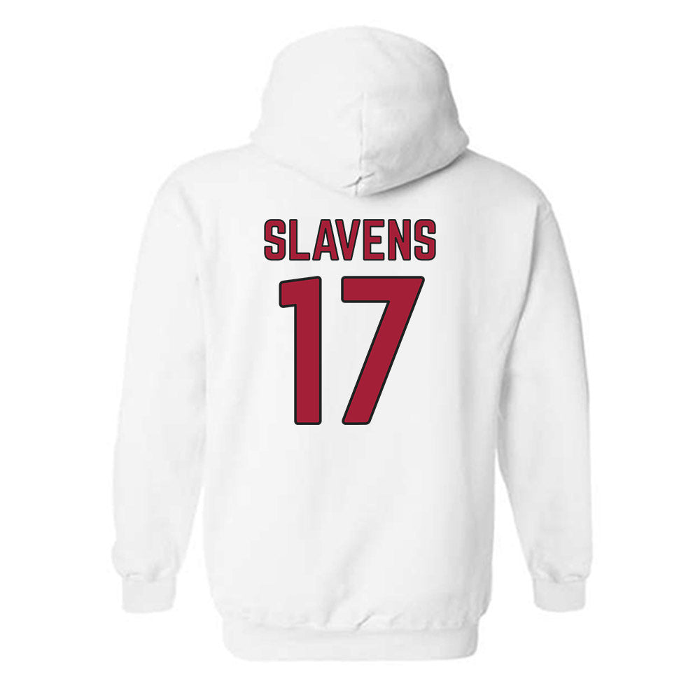 Arkansas - NCAA Baseball : Brady Slavens - Hooded Sweatshirt Sports Shersey