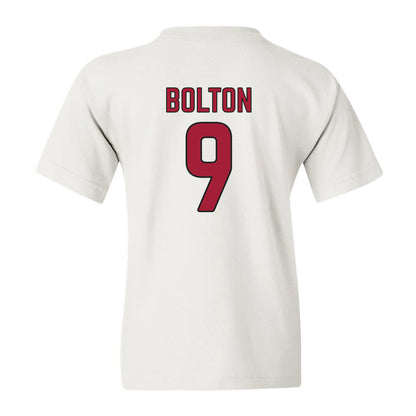 Arkansas - NCAA Baseball : John Bolton - Youth T-Shirt Sports Shersey