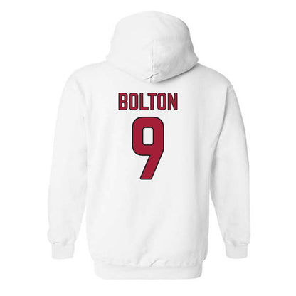 Arkansas - NCAA Baseball : John Bolton - Hooded Sweatshirt Sports Shersey