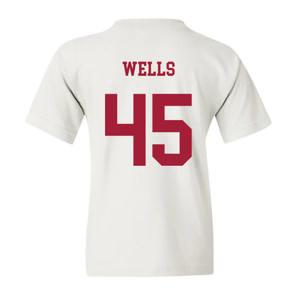 Arkansas - NCAA Softball : Jayden Wells - Youth T-Shirt Sports Shersey
