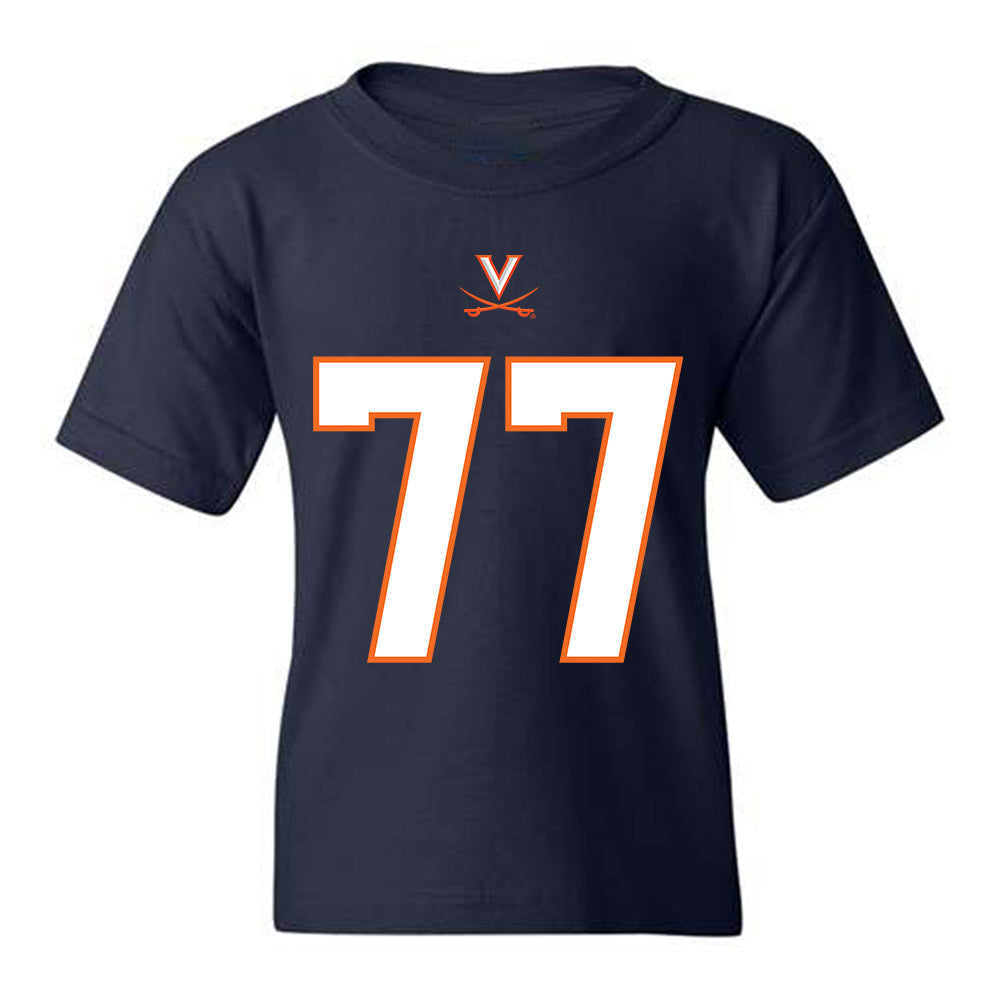 Virginia - NCAA Football : Noah Josey Youth T-Shirt