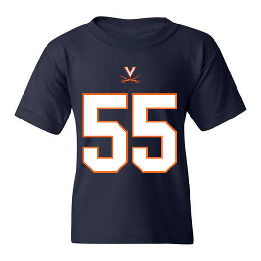 Virginia - NCAA Football : Anthony Britton - Shersey Youth T-Shirt