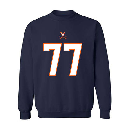 Virginia - NCAA Football : Noah Josey Sweatshirt