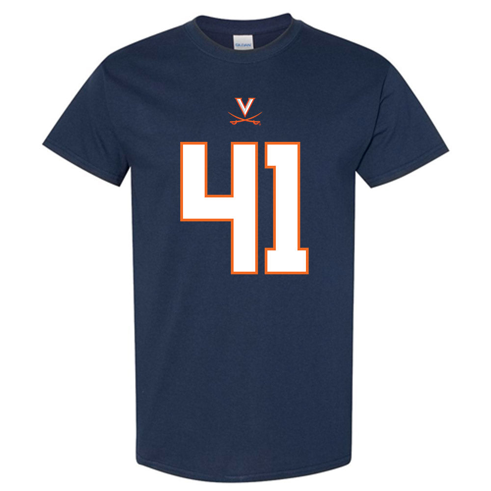 Virginia - NCAA Football : Will Bettridge Short Sleeve T-Shirt