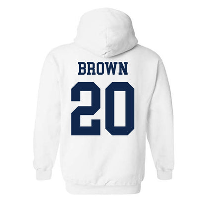 Virginia - NCAA Football : Xavier Brown Hooded Sweatshirt