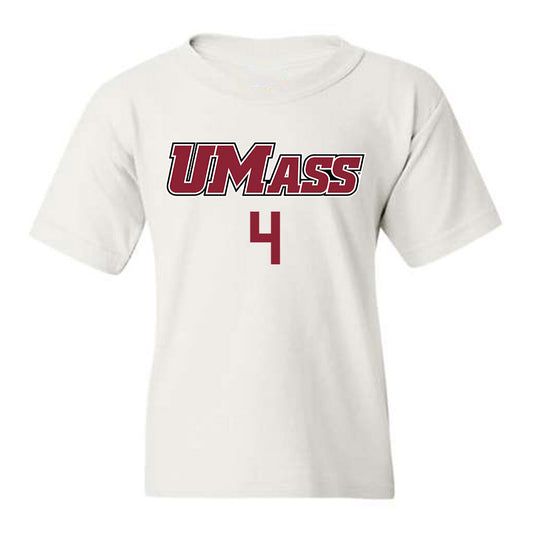 UMass - NCAA Baseball : Sam Hill - Youth T-Shirt Replica Shersey