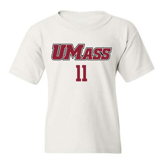 UMass - NCAA Baseball : Jack Beverly - Youth T-Shirt Replica Shersey
