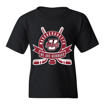 UMass - NCAA Men's Ice Hockey : Jack Musa - Youth T-Shirt Sports Shersey