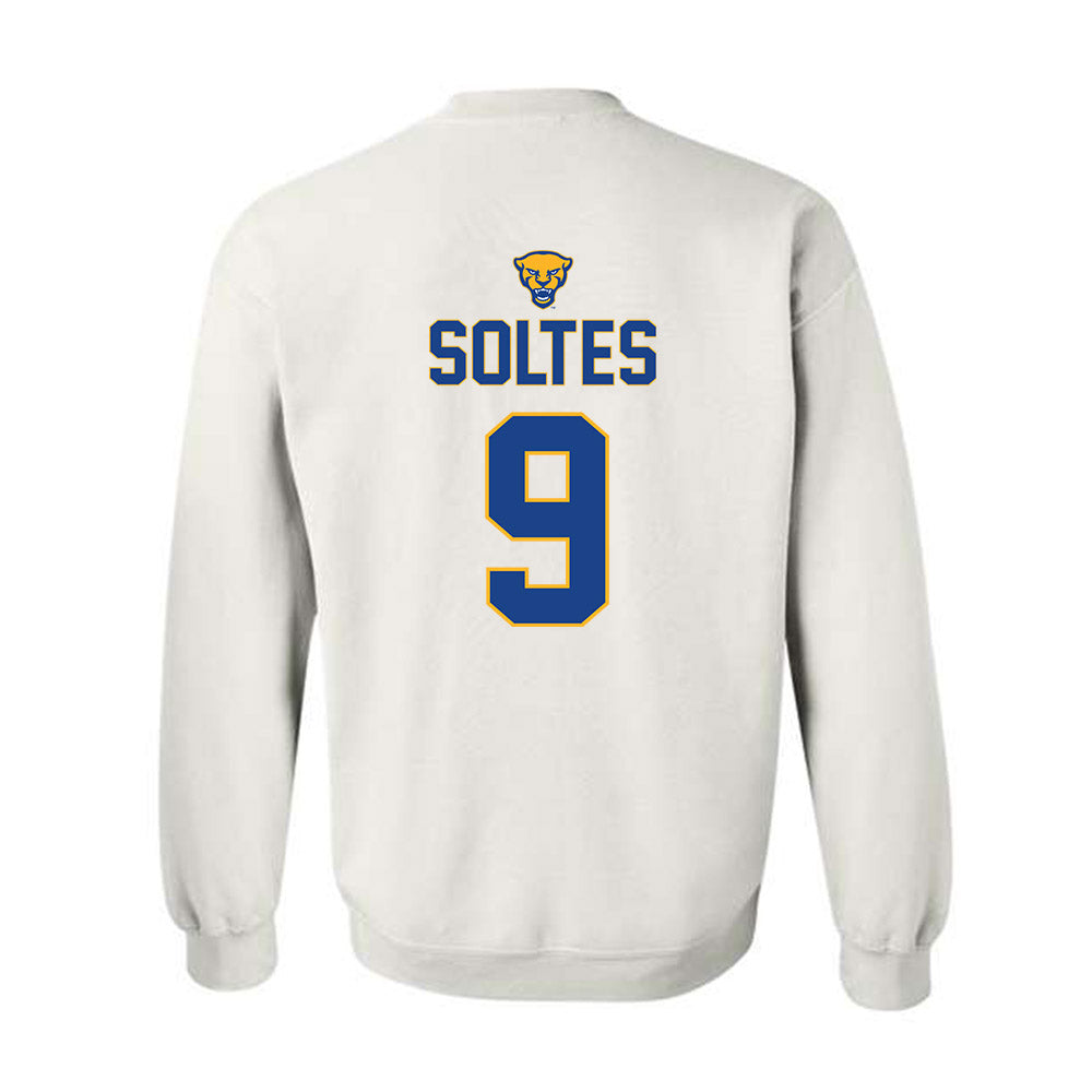 Pittsburgh - NCAA Softball : Sandra Soltes - Crewneck Sweatshirt Sports Shersey