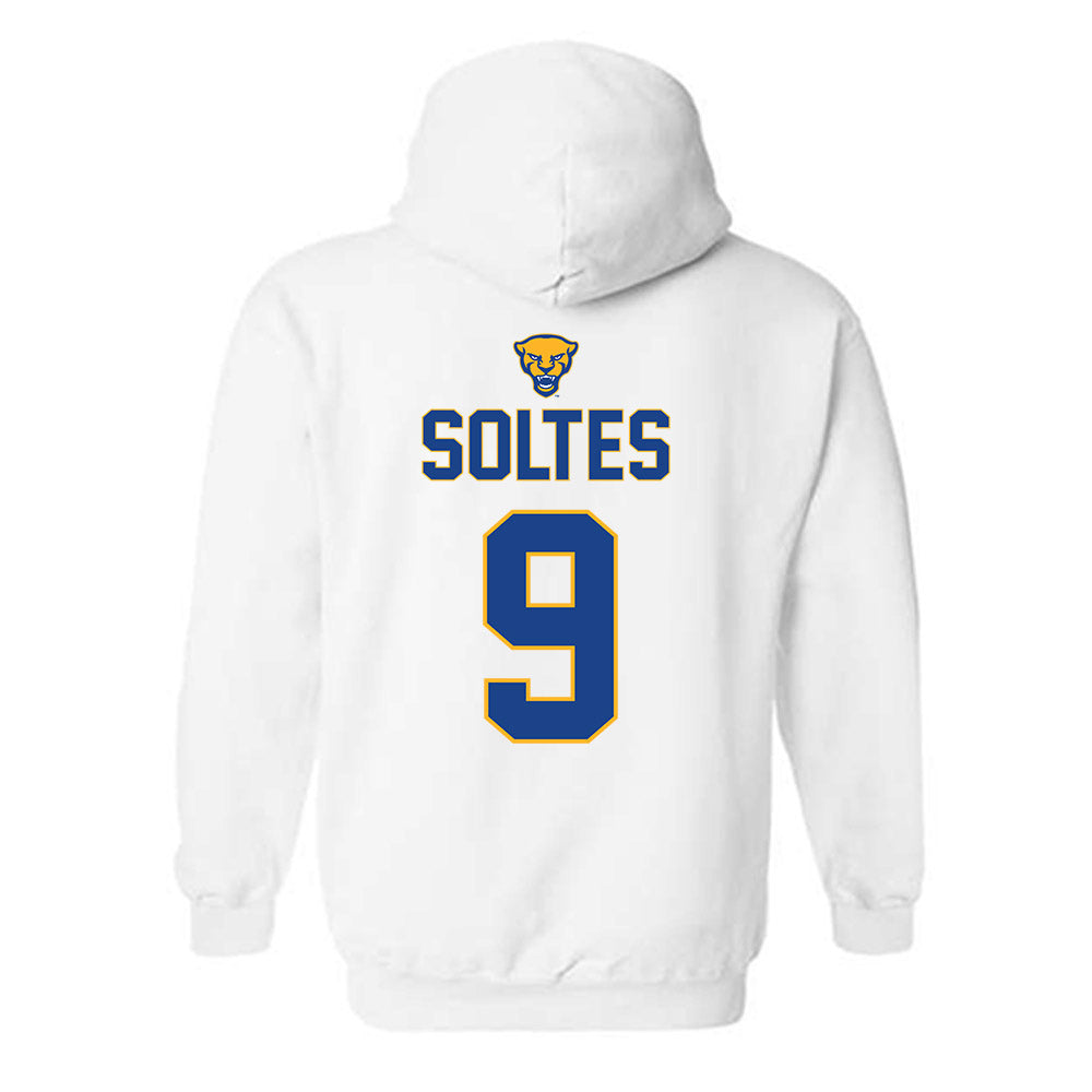 Pittsburgh - NCAA Softball : Sandra Soltes - Hooded Sweatshirt Sports Shersey