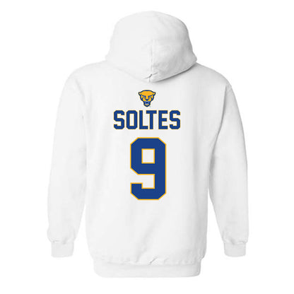 Pittsburgh - NCAA Softball : Sandra Soltes - Hooded Sweatshirt Sports Shersey