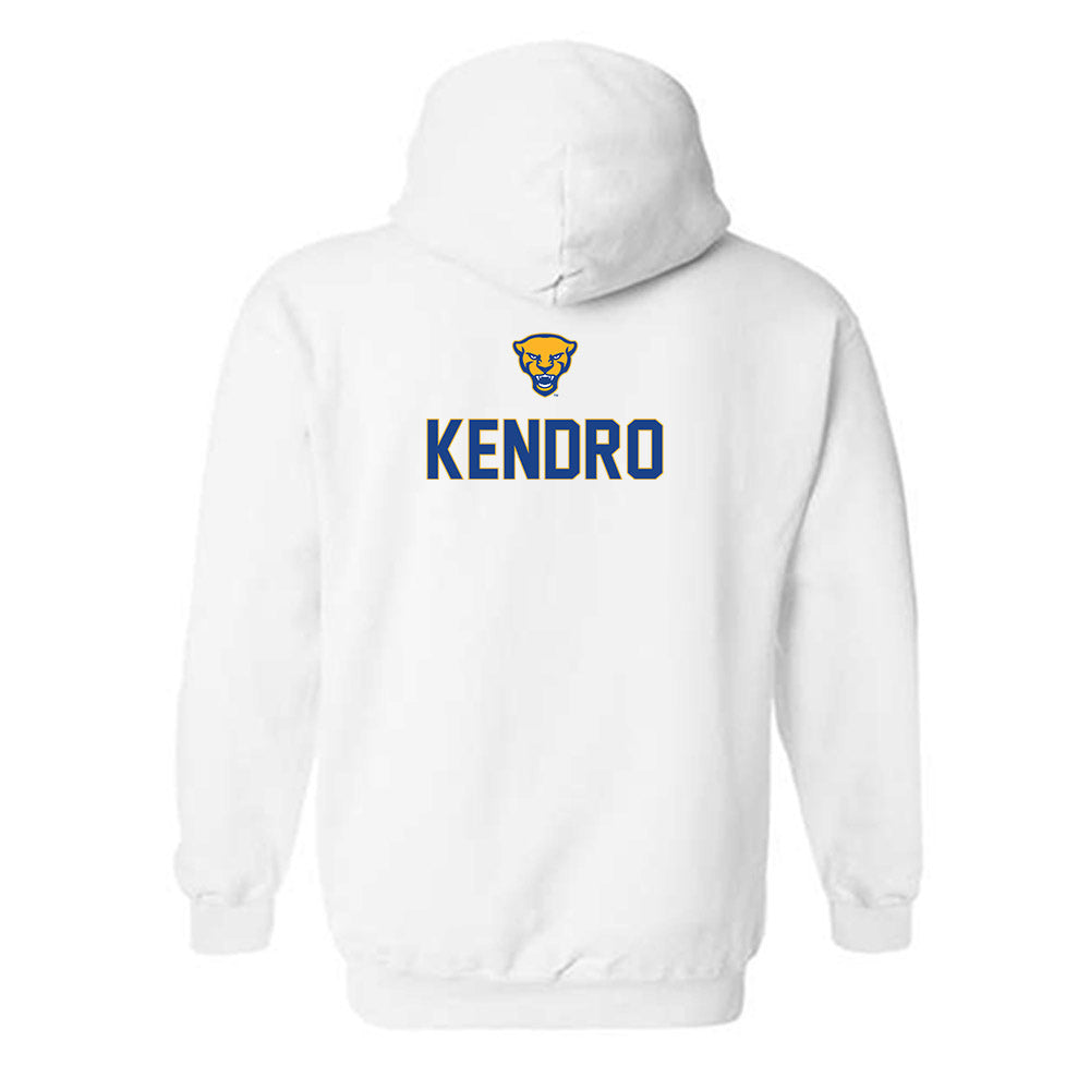 Pittsburgh - NCAA Baseball : Jacob Kendro - Hooded Sweatshirt Sports Shersey