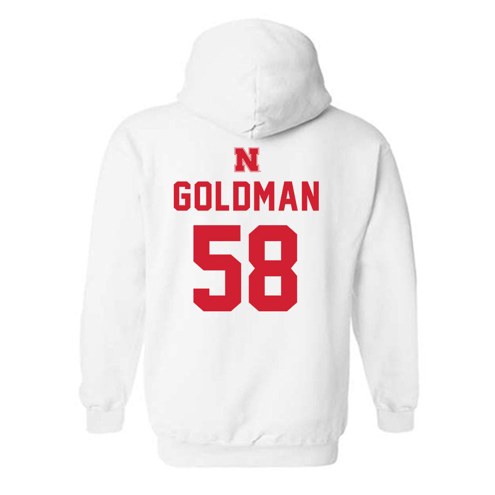 Nebraska - NCAA Football : Mason Goldman - Hooded Sweatshirt